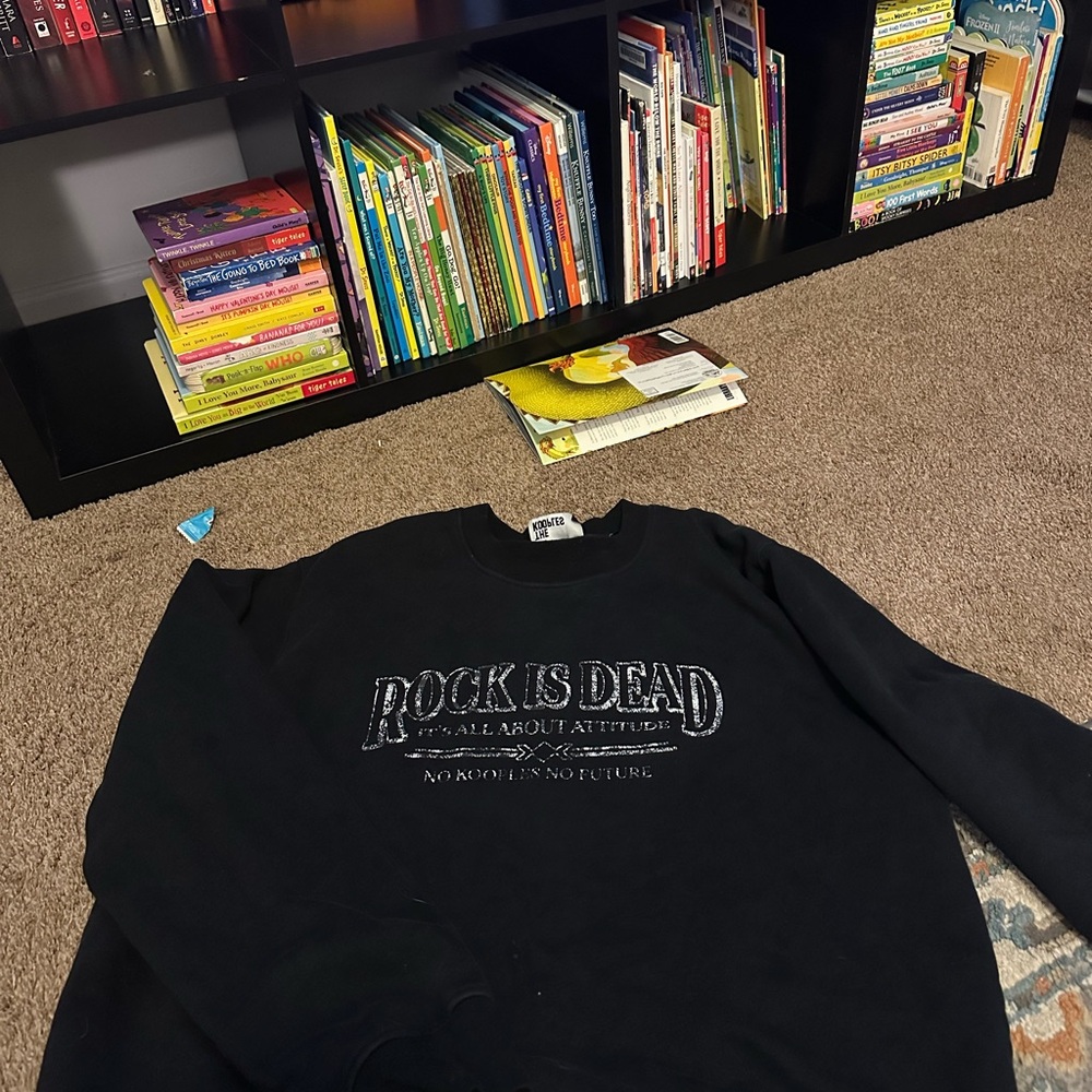 The Kooples Black Crew Neck Sweater